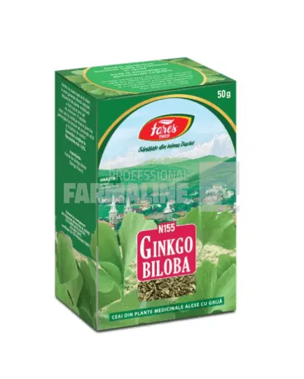 Fares Ceai ginkgo biloba 50 g