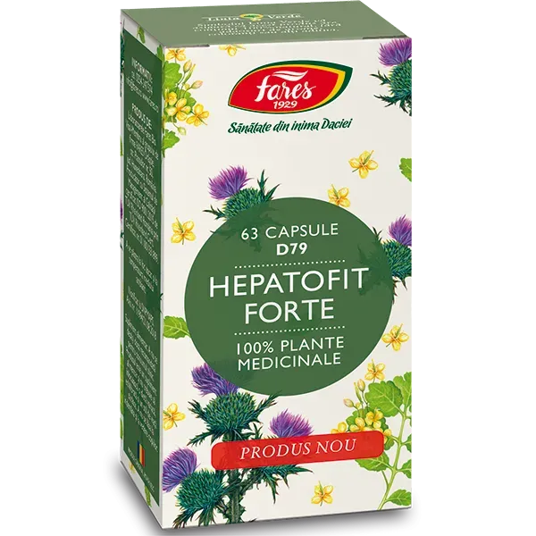 Fares Hepatofit forte x 63 capsule