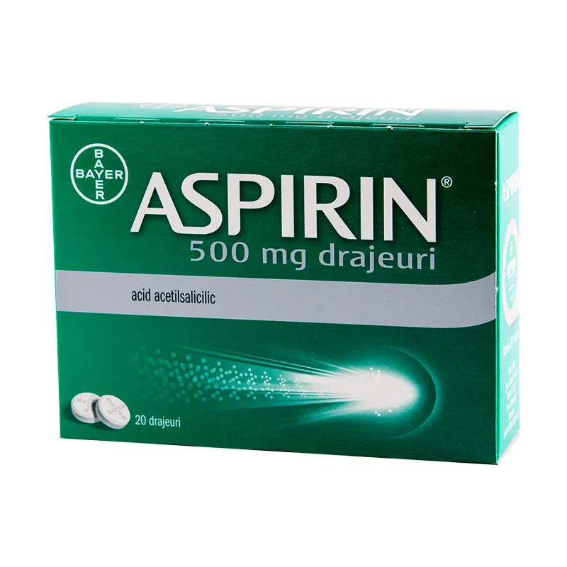 ASPIRIN 500 mg x 20