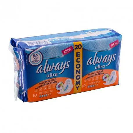 Always sens duo pack ultra plus(20) new