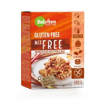 Mix de faina universala fara gluten, 500g, Balviten