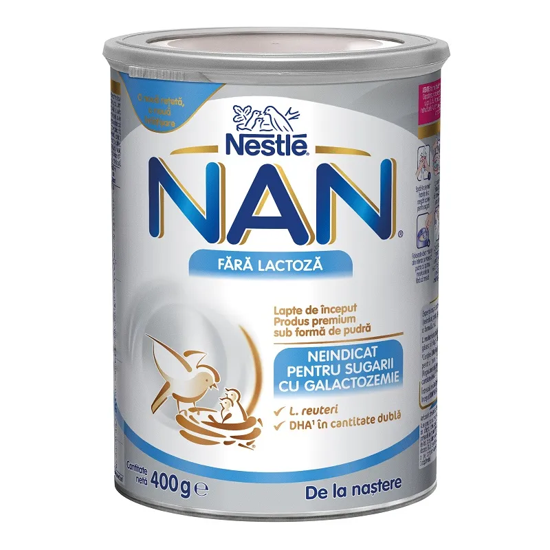 NAN lapte fara lactoza x 400g