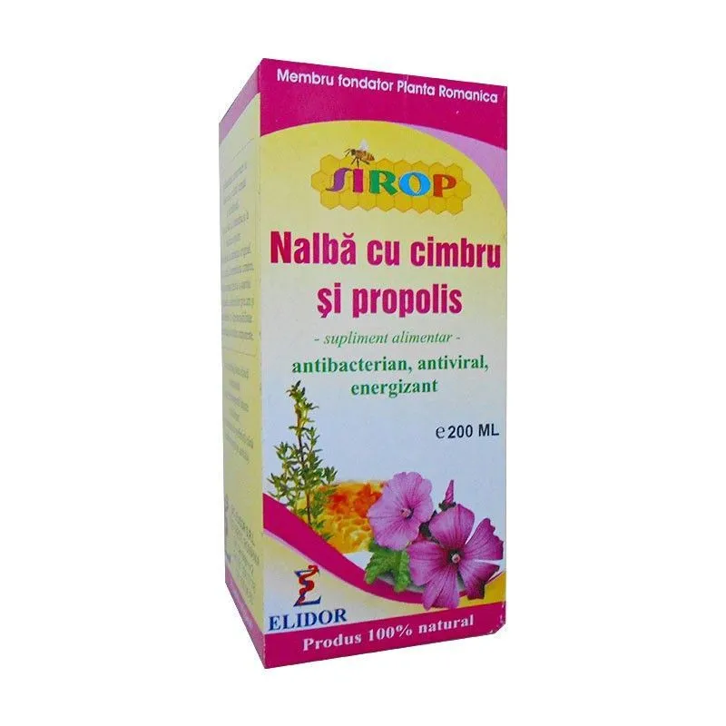 Sirop nalba+cimbru+propolis ,200ml