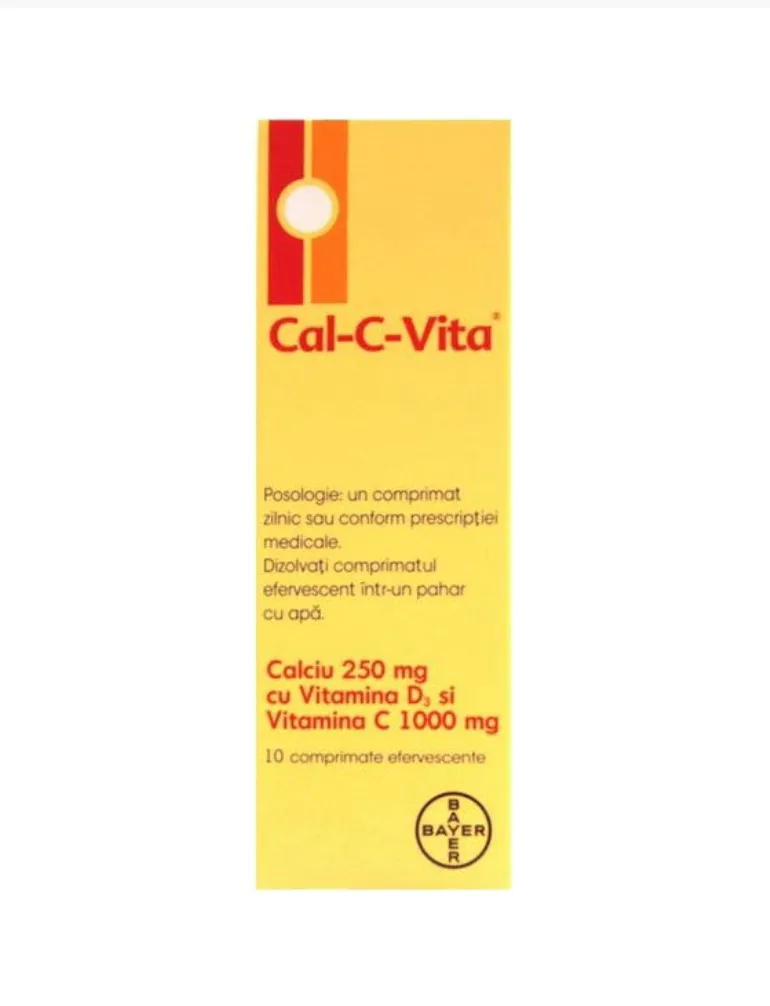 Cal-C-Vita x 10 comprimate efervescente