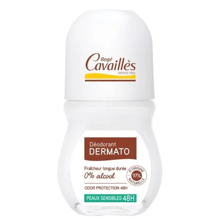 Deodorant roll-on 48H Dermato, 50 ml, Roge Cavailles