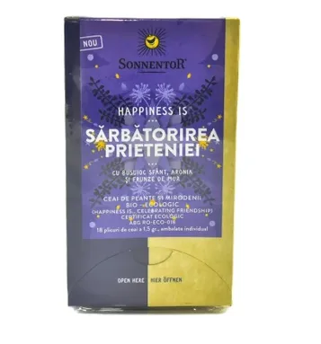 Ceai Sarbatorirea Prieteniei x 18dz (Sonnentor)