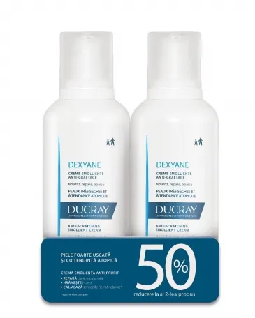 DUCRAY-DEXYANE CREMA EMOLIENTA X 400 ML 1+  50%   PIERRE FABRE