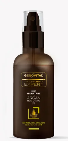 Ulei Hidratant cu argan, 100 ml, Gerovital Tratament Expert
