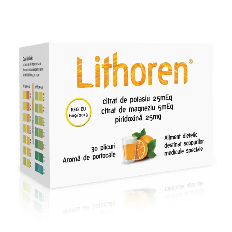 Lithoren, 30 plicuri – tratamentul litiazei renale, Solartium