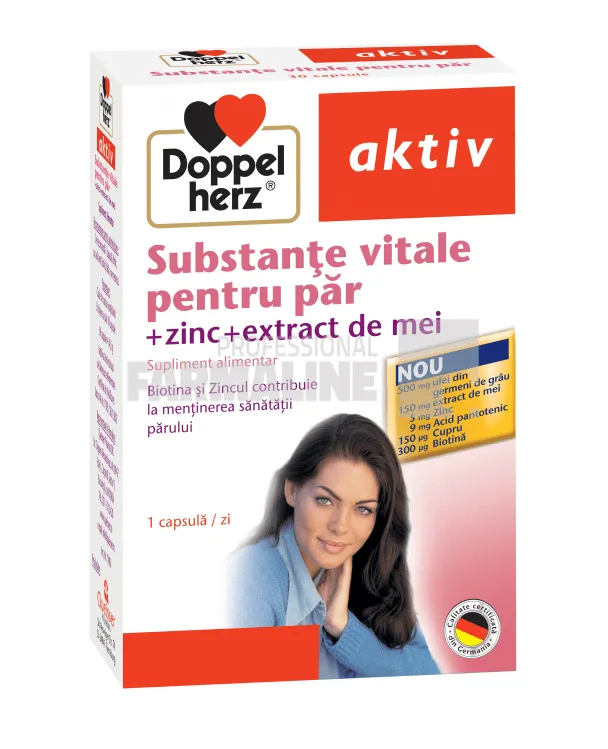 Doppelherz Substante vitale pentru par 30 capsule