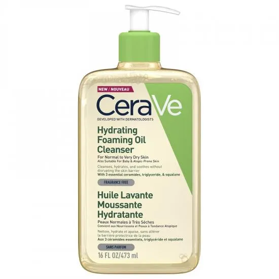 CERAVE ULEI DE CURATARE SPUMANT SI HIDRATANT 473ML