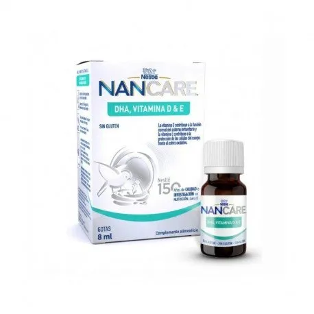 Nestle NanCare DHA Vitamina D&E, 8ml