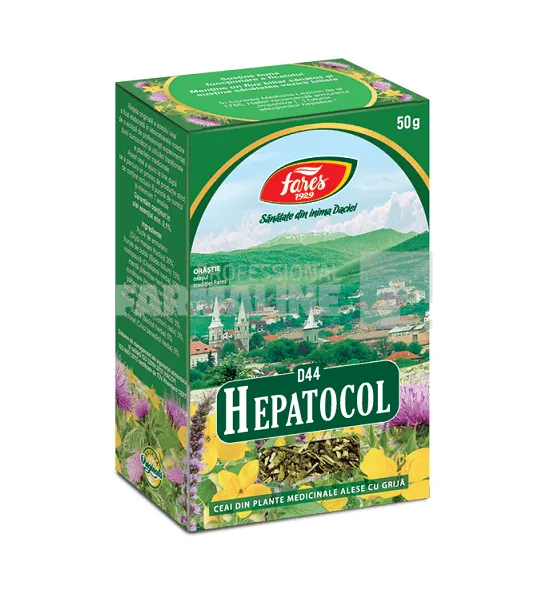 Fares Ceai Hepatocol 50 g