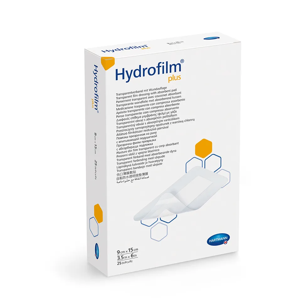 Hartmann Hydrofilm Plus 9/15 x 25 bucati