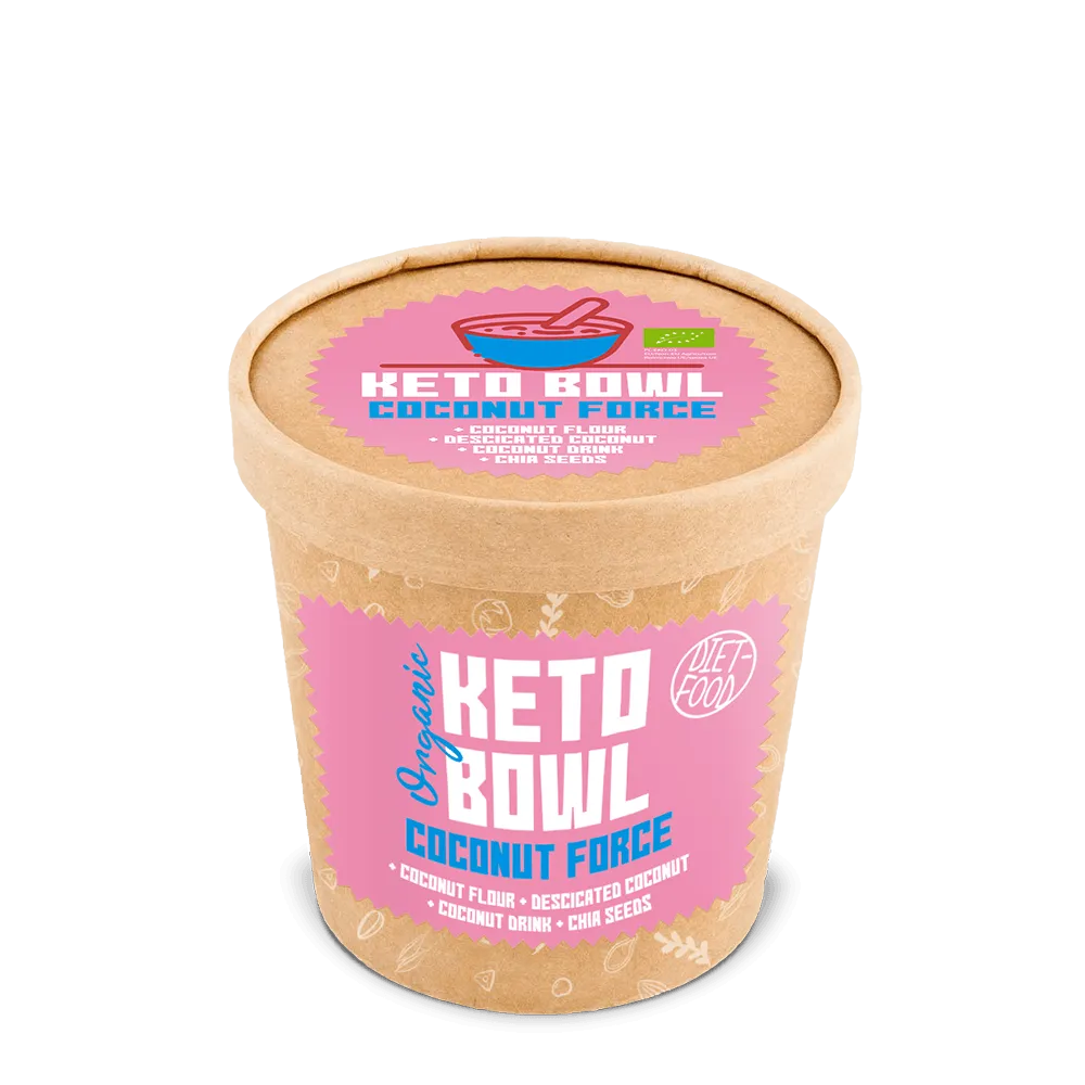 Keto bowl bio coconut force, 70 g, Diet-Food