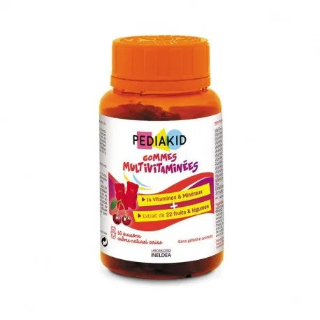 Pediakid Gommes multivitamine, 60 bucati