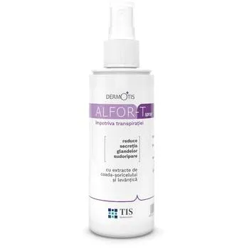 Alfor-T spray impotriva transpiratiei, 110ml, Tis Farmaceutic