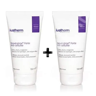 IVATHERM Resveratrox forte crema anticelulitica 150ml 1+1
