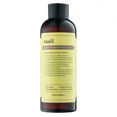 Dear Klairs Supple Preparation Toner de fata, 180 ml