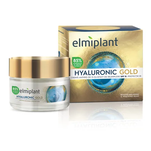 ELMIPLANT HYALURONIC GOLD CREMA DE ZI 50ML