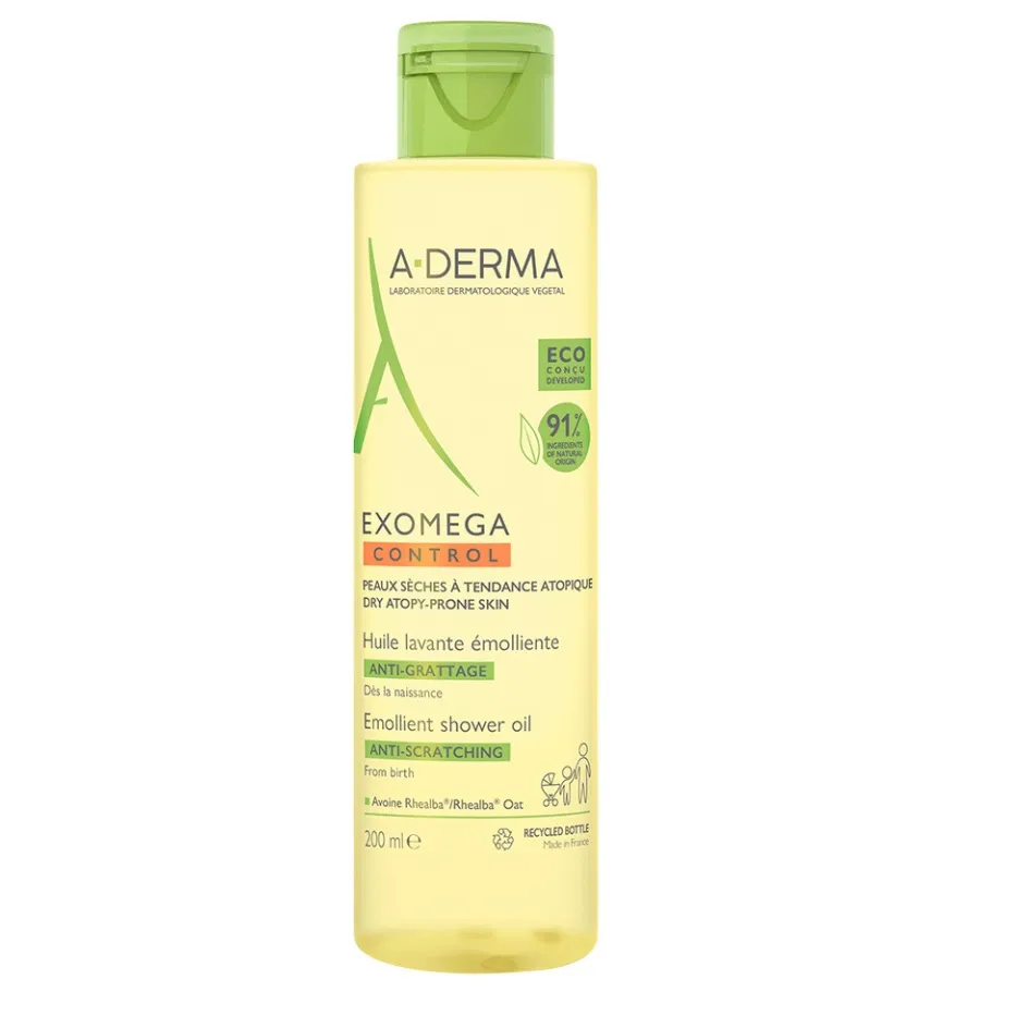 Ulei de dus Exomega Control, 200 ml, A-Derma