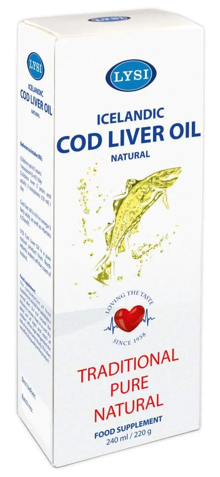 LYSI ULEI DIN FICAT COD 240ML