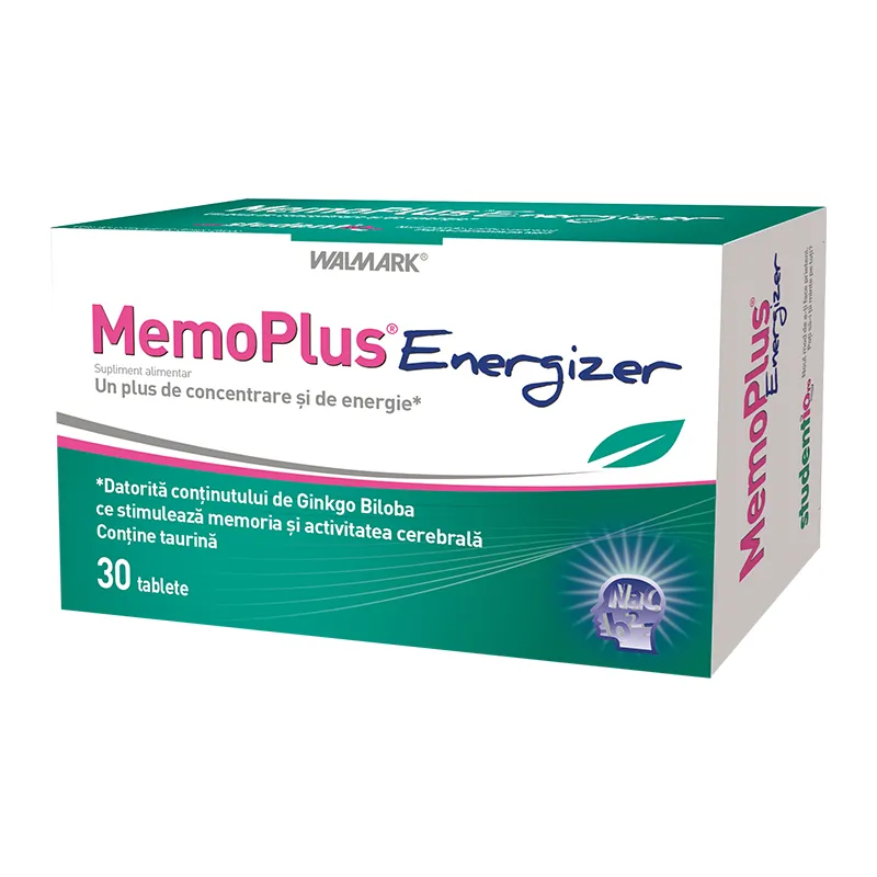 MEMOPLUS ENERGIZER X 30 TABLETE WALMARK