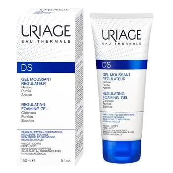 Gel de curatare pentru dermatita seboreica ten si scalp D.S, 150 ml, Uriage