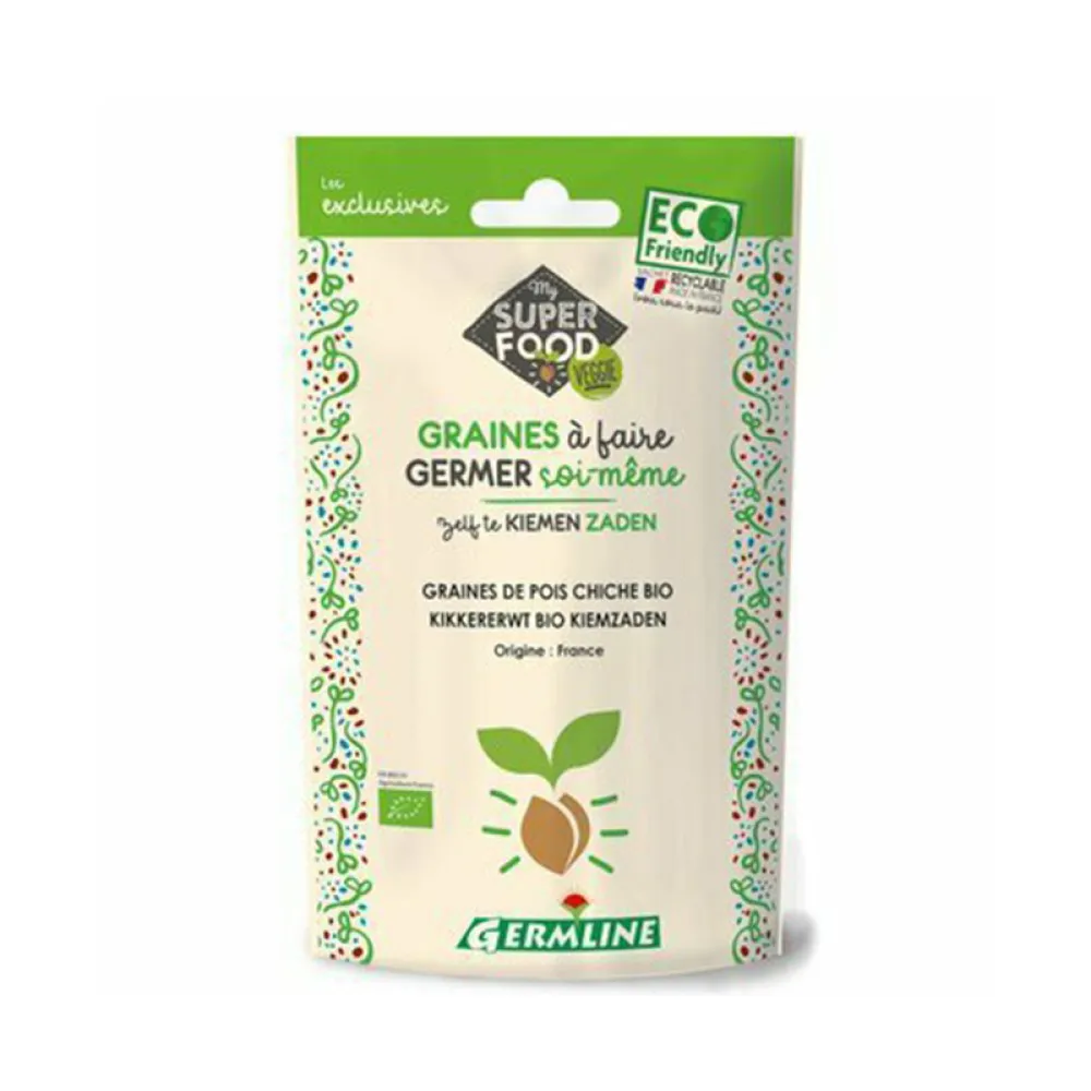 Naut boabe pentru germinat bio (200g)