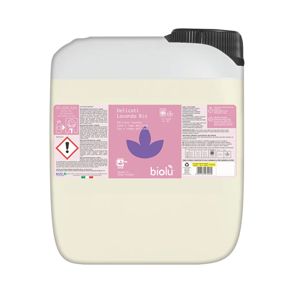 Detergent ecologic lichid pentru hainutele copiilor si rufe delicate (5 litri), Biolu