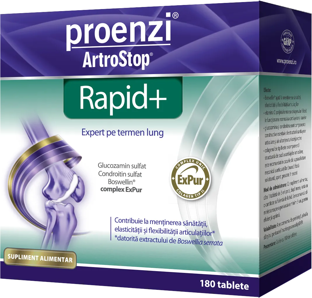 PROENZI ARTROSTOP RAPID PLUS X 180  TABLETE  WALMARK
