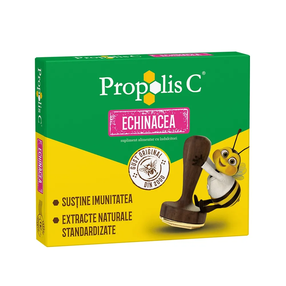 Propolis C cu echinacea x 20 comprimate