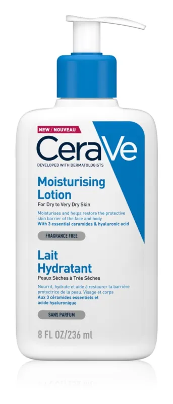 CeraVe Lotiune hidratanta fata si corp, piele uscata x 236ml