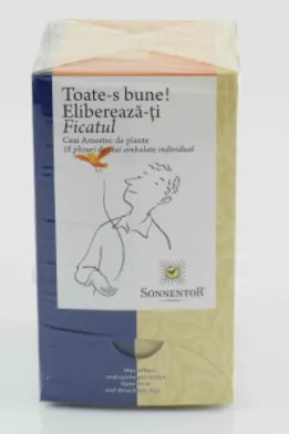Ceai Elibereaza-ti Ficatul Eco x 18dz (Sonnentor)