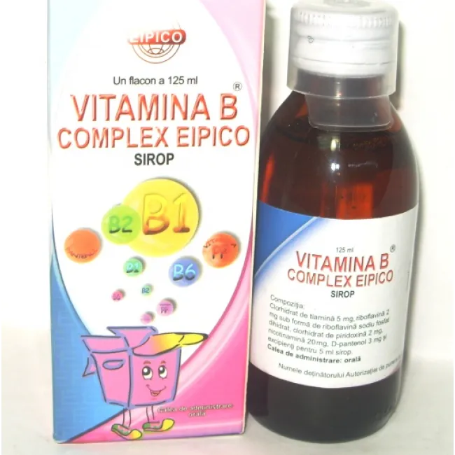 B Complex sirop, 125ml