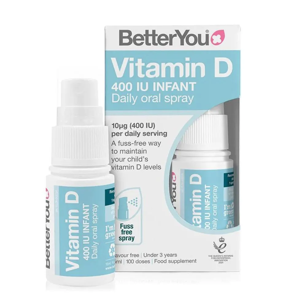 D400 Infant Vitamin D Oral Spray (15 ml), BetterYou