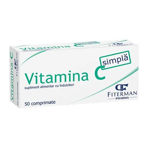 VITAMINA C 180mg x 50cpr. - FITERMAN PHARMA