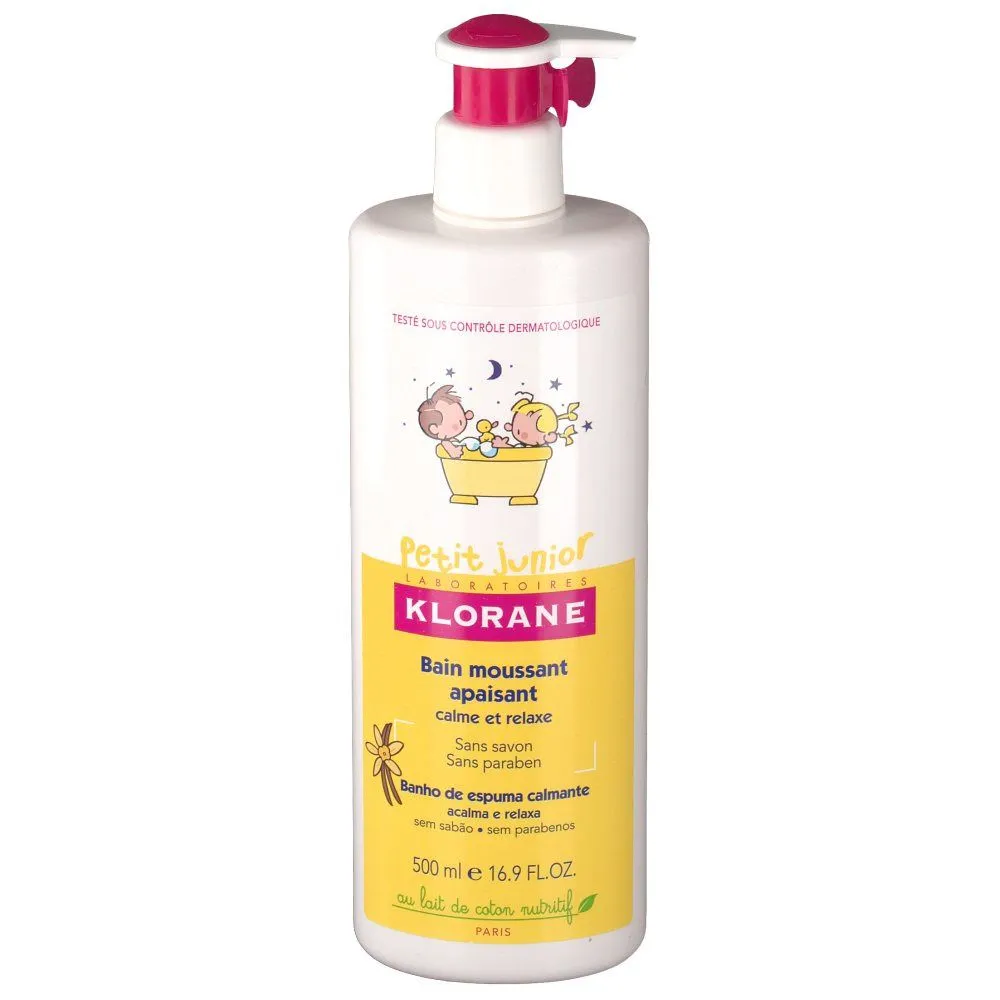 Klorane JUNIOR Spumant de baie cu aroma de vanilie 500 ml x 500 ml (Klorane Junior)