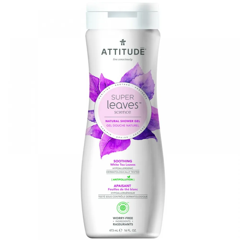 Superleaves Gel de dus - Calmare (473 ml), Attitude