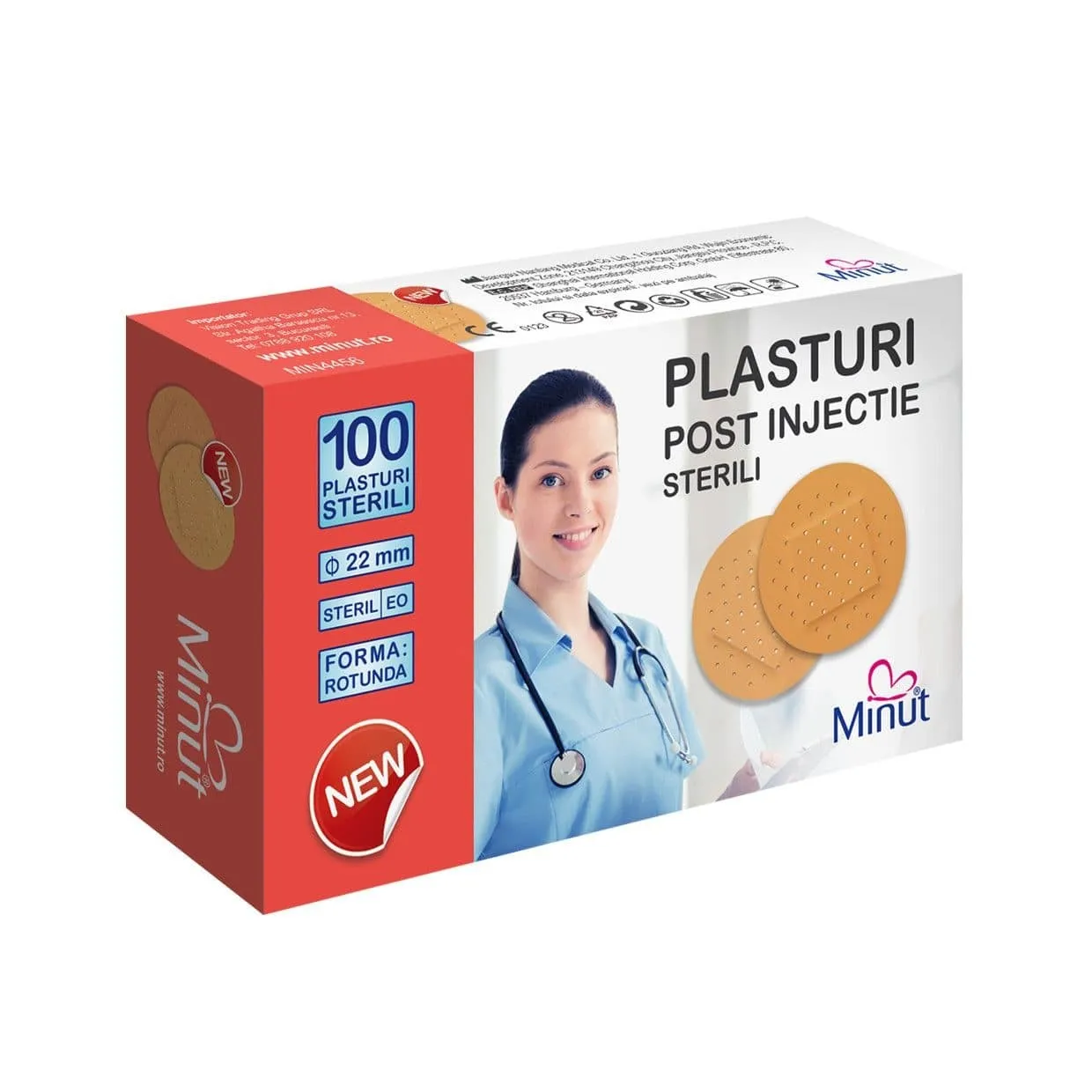NARCIS PLASTURI POST INJECTII 100BUC