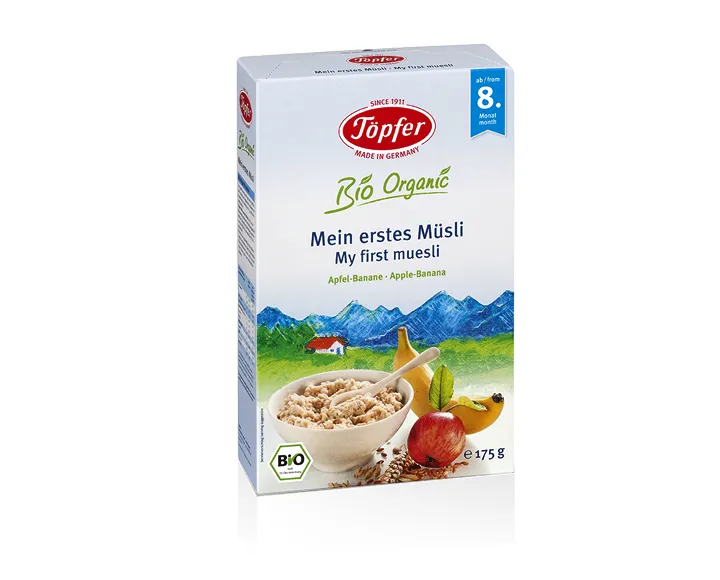 TOPFER BioOrgan 8 luni musli fructe x 175 g (Töpfer)