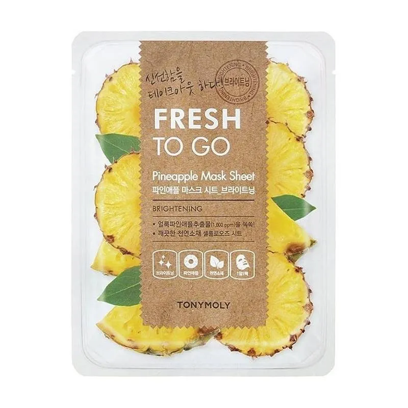 Masca luminozitate cu Ananas 25g (Tonymoly)