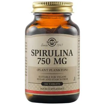 Spirulina, 80 capsule vegetale, Solgar