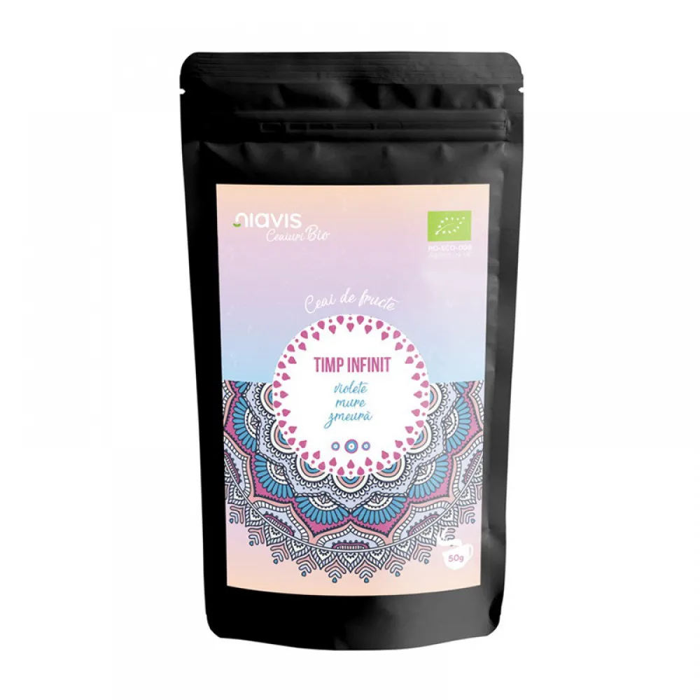 Ceai ecologic/BIO "Timp Infinit" (50 grame), Niavis