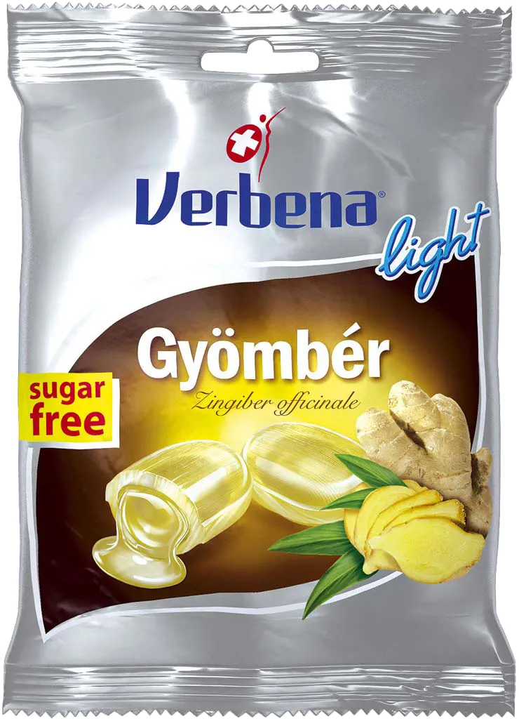 Verbena ghimbir +vit.C fara zahar bomb 60g