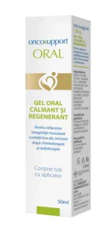 Gel oral calmant si regenerant, 50ml, Oncosupport