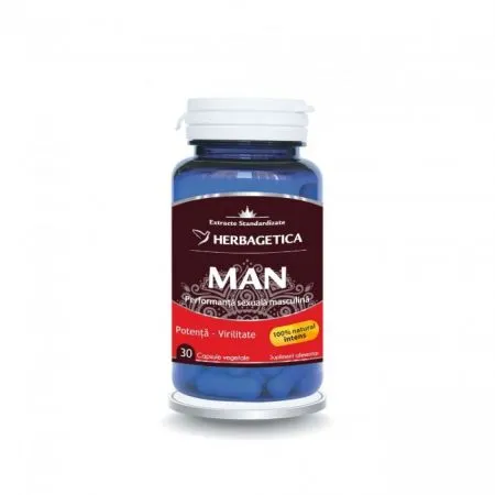 Man Zen Forte, 30 capsule, Herbagetica