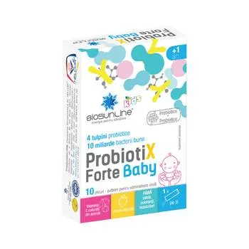 Probiotix Forte Baby, 10 plicuri, BioSunLine