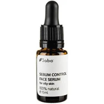 Ser pentru ten gras Sebum Control Face Serum, 15ml, Sabio