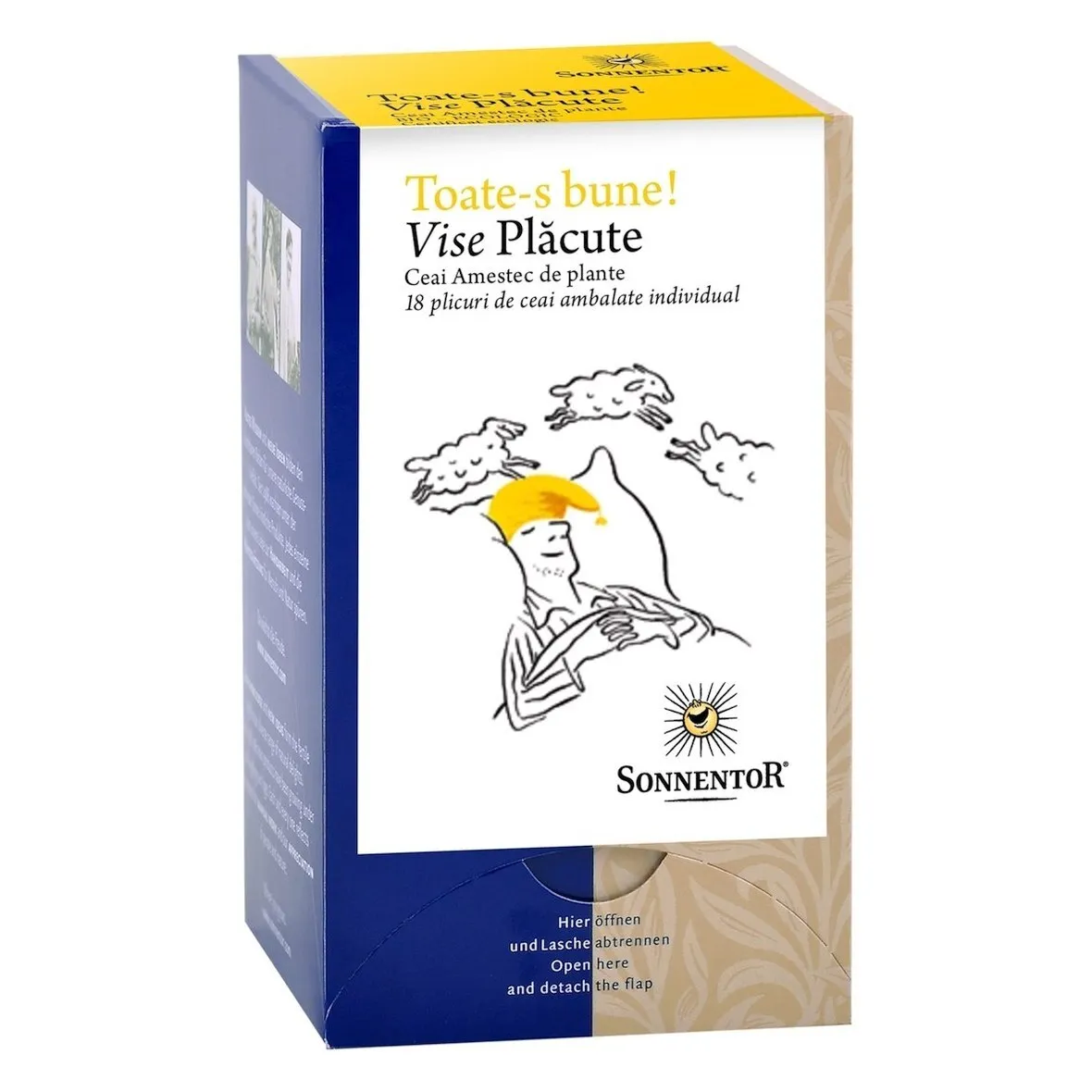 Ceai Toate-s bune vise placute  x 18dz (Sonnentor)